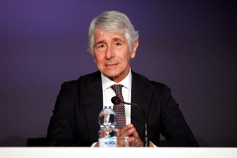 Presentazione IBI 2025 - Andrea Abodi, Ministro per lo Sport e i Giovani (foto Sposito/FITP)