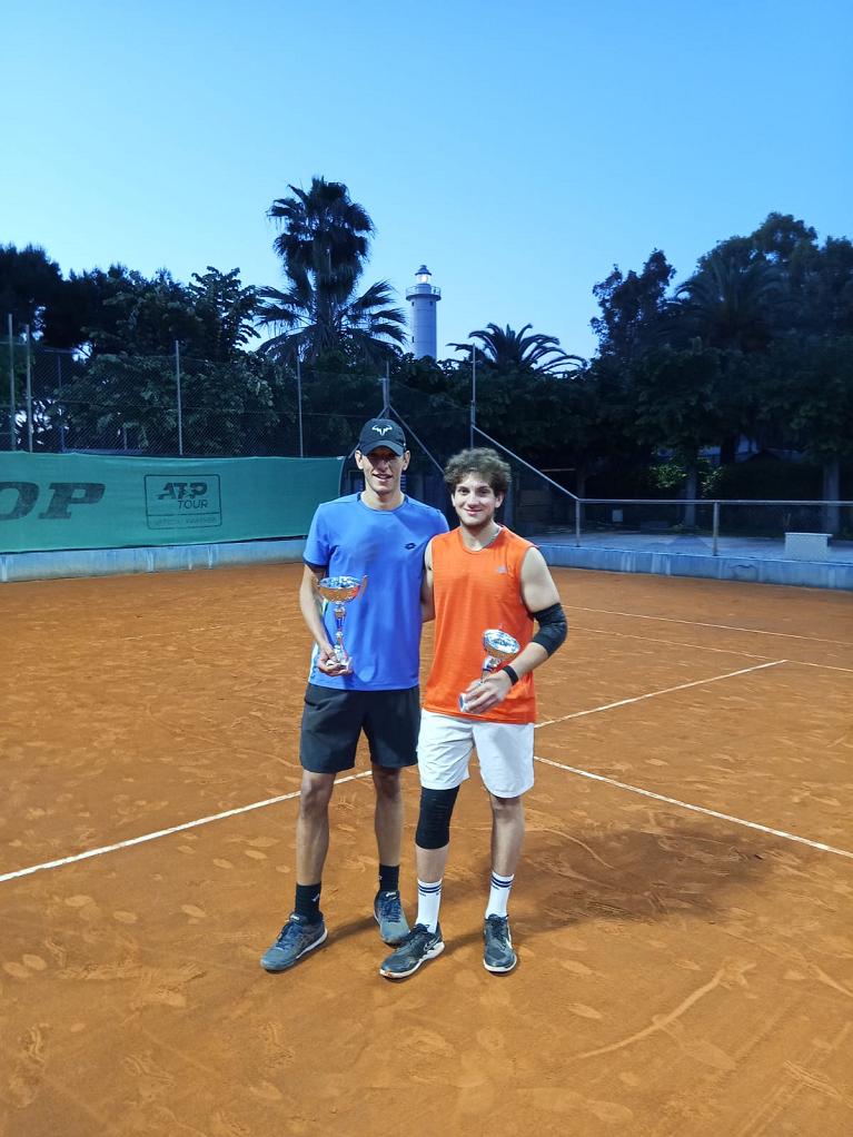 I finalisti Enrico Bracalaente e Iacopo Covani