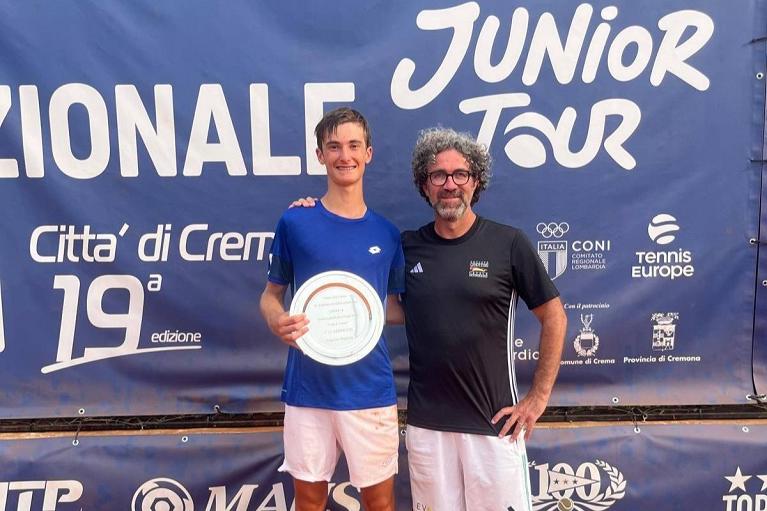 Cattaneo con coach Sacchi
