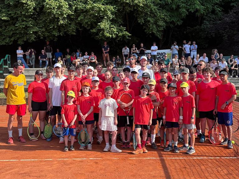 Tennis Campaldino festeggia con Seppi
