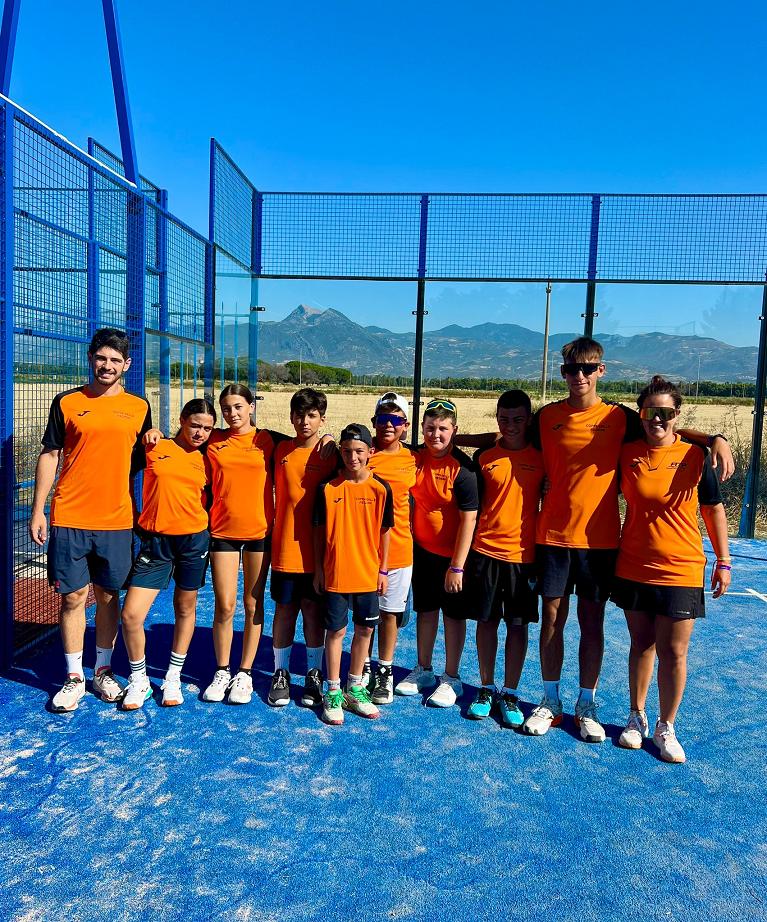 La squadra abruzzese Under 12 e Under 14, impegnata nella Coppa delle Regioni in svolgimento a Sibari