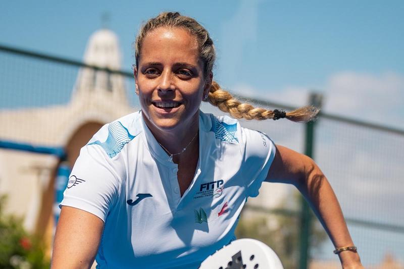 Chiara Pappacena in azione ai FIP European Padel Championships (Foto FIP)