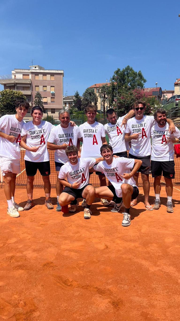 Il Ct Lucca festeggia la promozione in A2