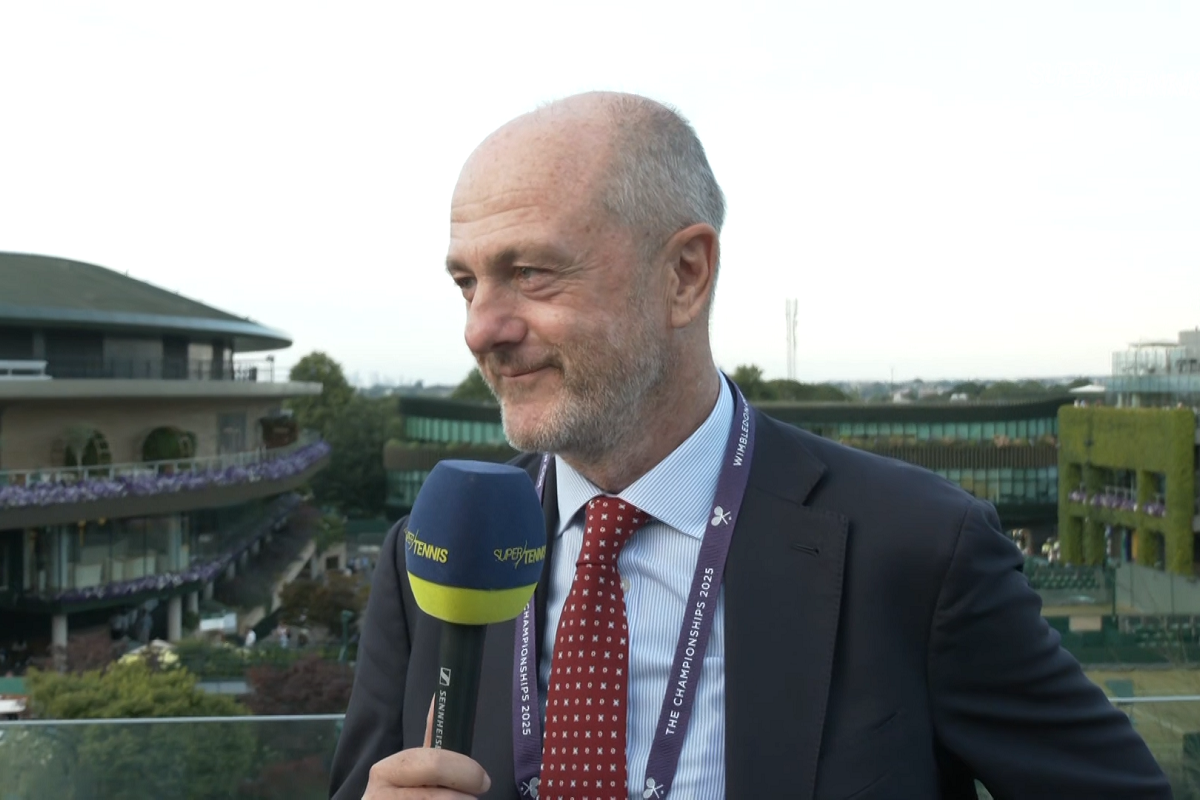 Il presidente della Federazione Italiana Tennis e Padel Angelo Binaghi (Fotogramma dal video SuperTennis)