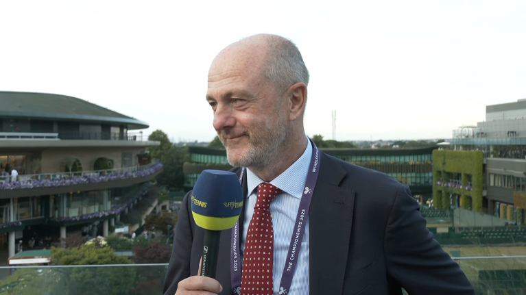 Il presidente della Federazione Italiana Tennis e Padel Angelo Binaghi (Fotogramma dal video SuperTennis)