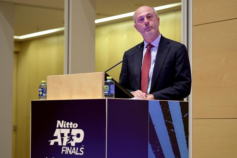 Il presidente della Federazione Italiana Tennis e Padel Angelo Binaghi (Foto FITP)