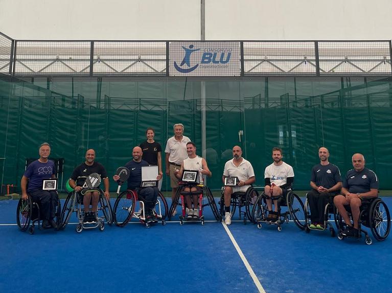 protagonisti al torneo wheelchair padel
