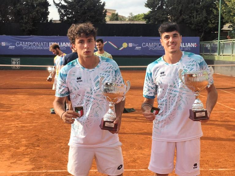 Roberto Miceli e Noah Perfetti hanno vinto la finale del doppio