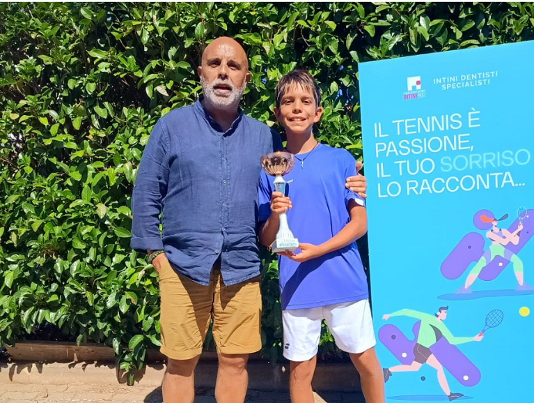 Davide Lattarulo (TC Fasano) premiato a Noci