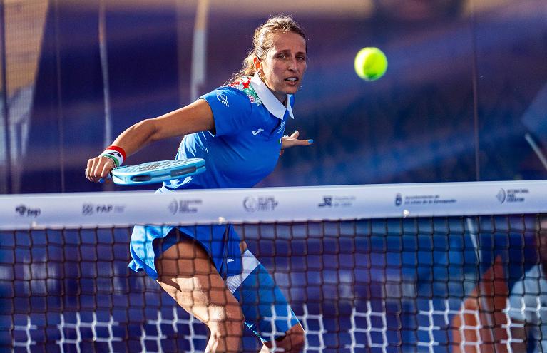 Giorgia Marchetti alla FIP Euro Padel Cup (Foto Padelfip)