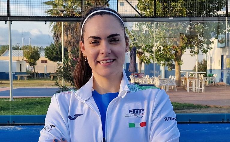 Carolina Orsi alla FIP Euro Padel Cup (Foto FITP)