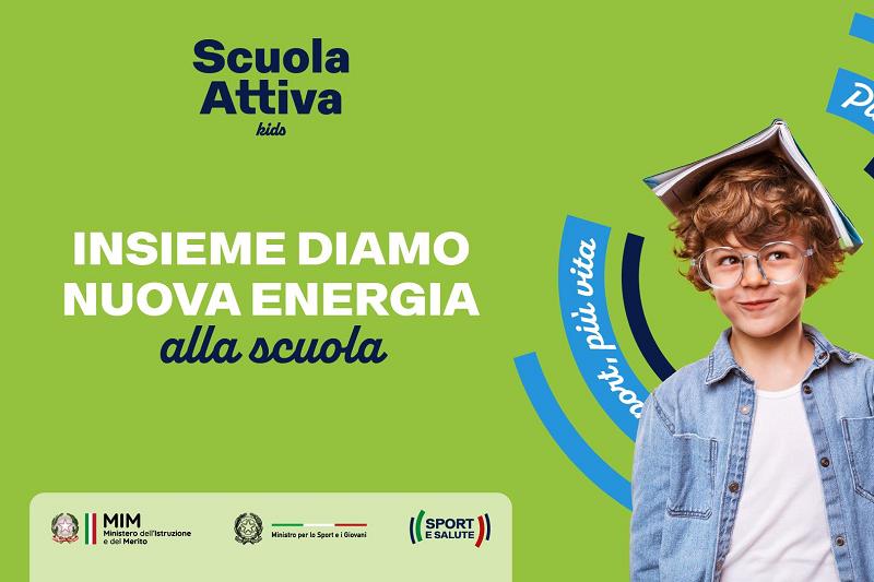 Riparte ''Scuola Attiva'': attività motoria, sport e corretti stili di vita tra i banchi