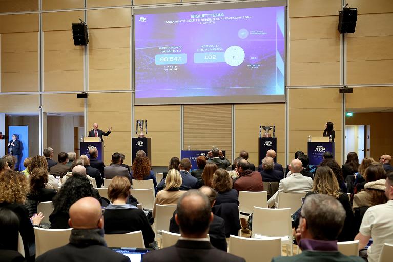 Conferenza presentazione Nitto ATP Finals 2025