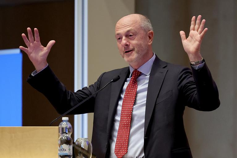 Conferenza presentazione Nitto ATP Finals 2025: il presidente della FITP Angelo Binaghi