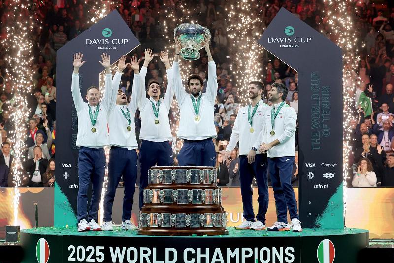 Musetti e l'Italia di Davis premiati ai Gazzetta Sports Awards