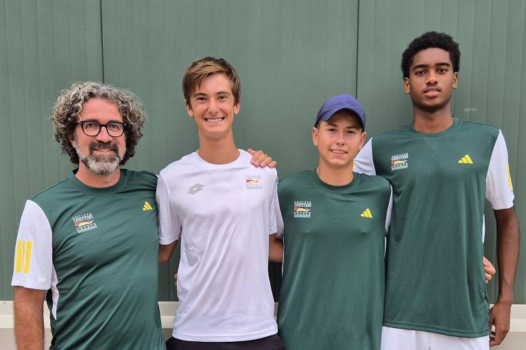 L'under 16 maschile della Canottieri Casale