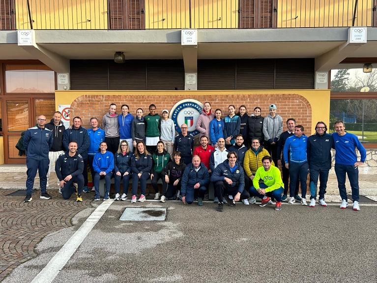 I ragazzi under 12, 14 e 16 radunati a Tirrenia
