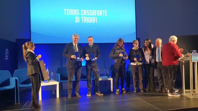 ITennis cassaforte di trionfi