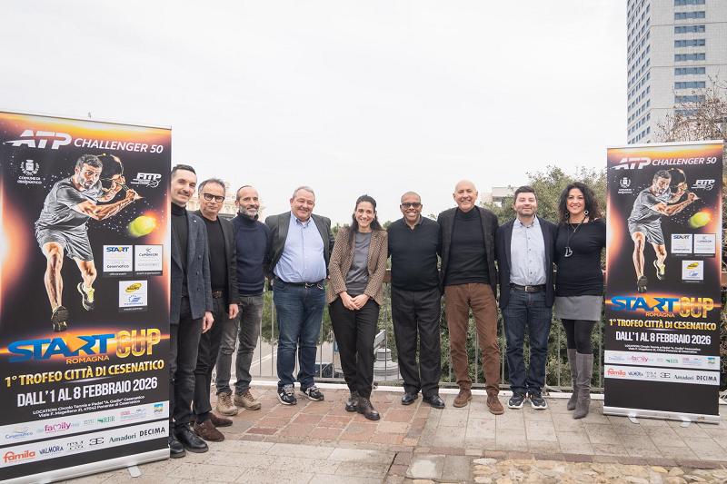 Cesenatico riabbraccia il grande tennis con la Start Romagna Cup