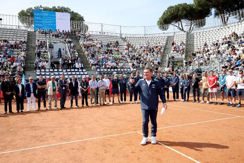Un momento dell'intervento del Direttore dell’ISF Michelangelo Dell’Edera (Foto Fitp)