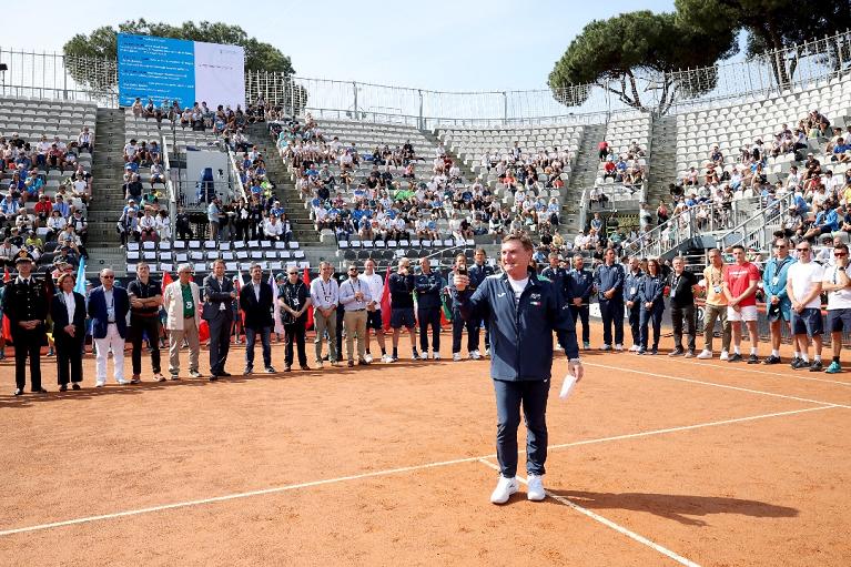 Un momento dell'intervento del Direttore dell’ISF Michelangelo Dell’Edera (Foto Fitp)