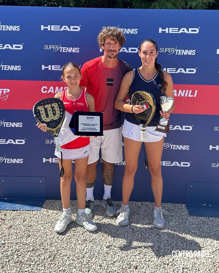 Le giocatrici del Centro Padel Firenze