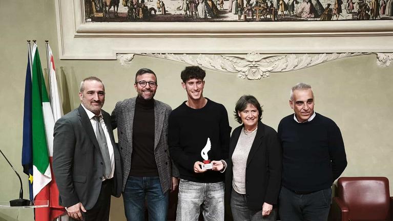 Maestrelli premiato dal Comune di Pisa e dalla Regione Toscana