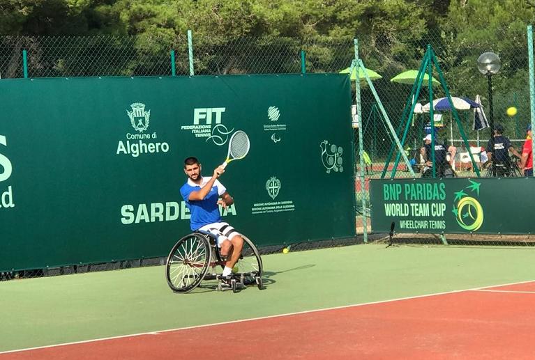 Nella foto: Luca Arca, punto di forza della Nazionale italiana maschile