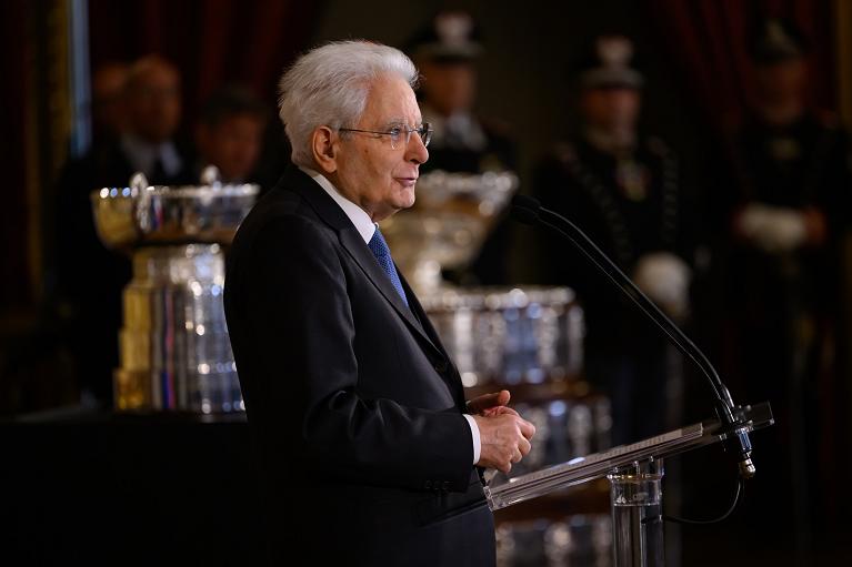 Il Presidente della Repubblica Sergio Mattarella (Foto FITP)
