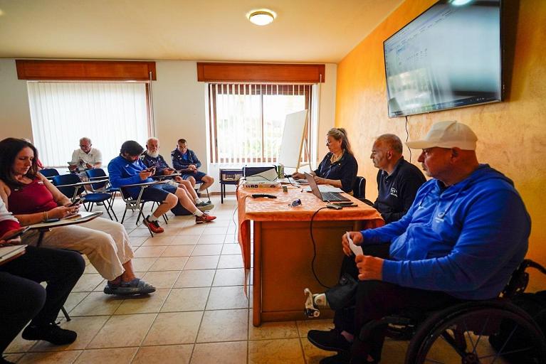 Captains Meeting e del sorteggio (foto Mauro Madau)