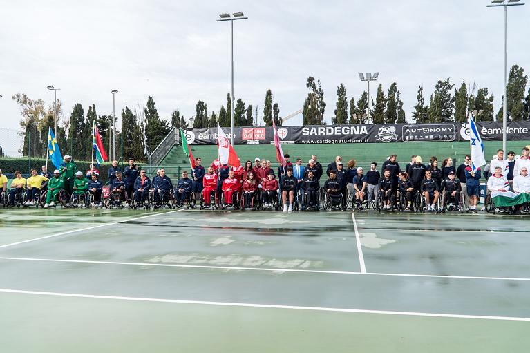 Qualificazioni della Zona Europa/Africa della Bnp Paribas World Team Cup Wheelchair Tennis ad Alghero: i protagonisti (foto Madau)