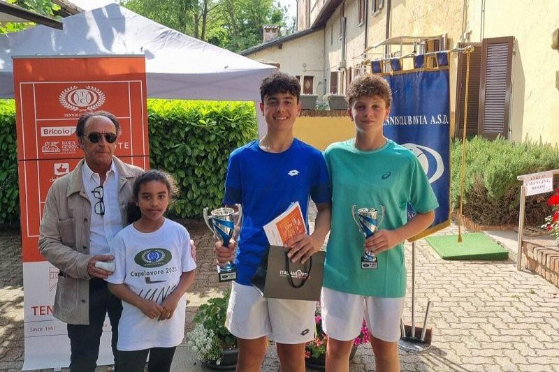 Tennis Europe Under 14, Di Leva protagonista a Pavia