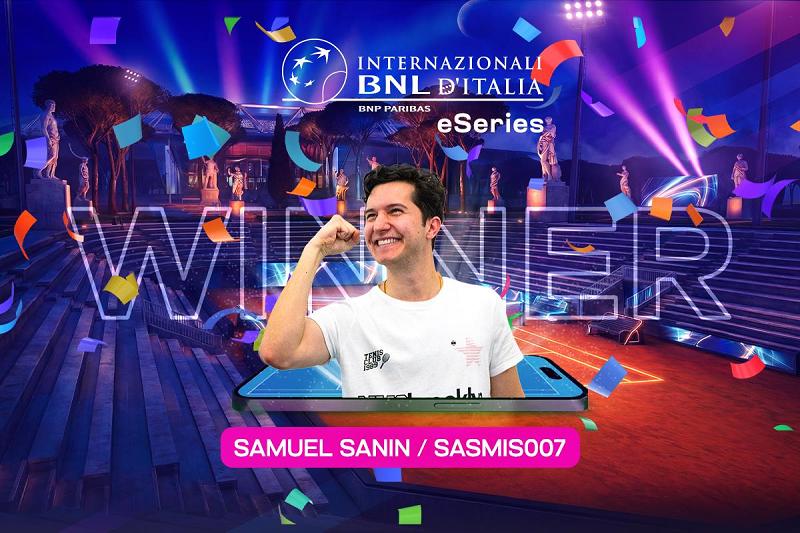 Samuel Sanin conquista il Foro Italico: è lui il campione degli IBI eSeries 2026