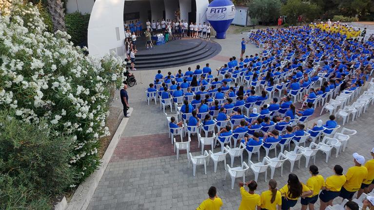 La cerimonia inaugurale della Coppa delle Regioni di Padel a Sibari, in Calabria
