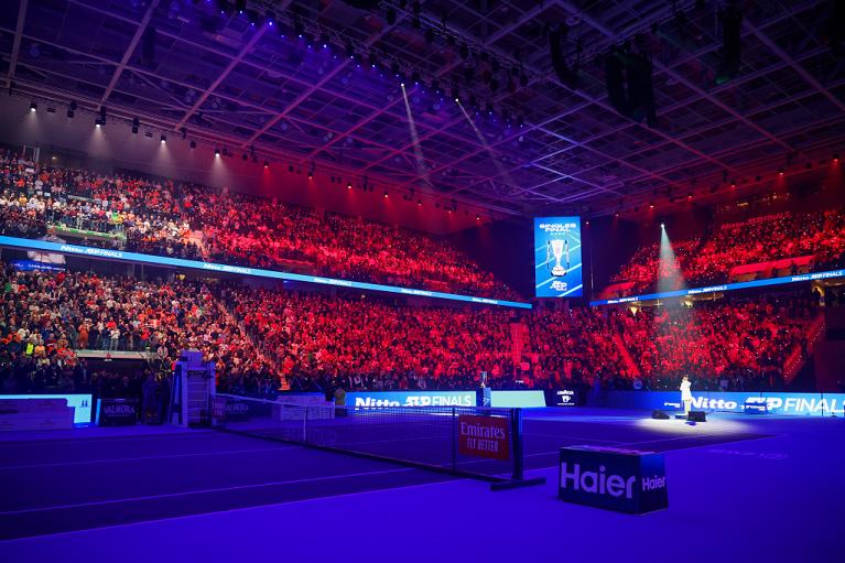 Una panoramica della Inalpi Arena di Torino (Foto FITP)