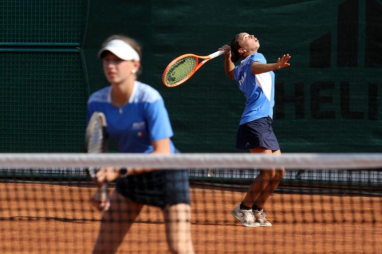 Serena Conticello e Giulia Lucchetti (foto World Tennis)
