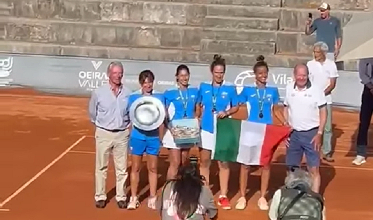L'Italia Over 40 il titolo nel tabellone femminile ai Masters World Team Championships 2026