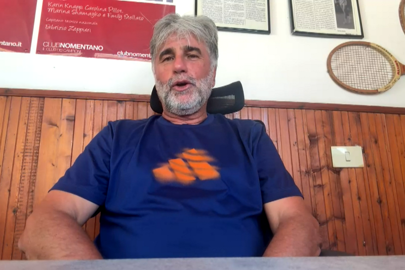 Fabrizio Zeppieri (Fotogramma dal video SuperTennis)