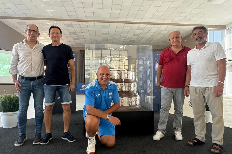 La Coppa Davis è arrivata in Sicilia. Grande festa a Brolo