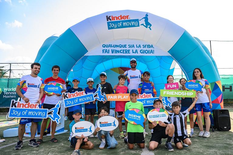 Sport e divertimento al Master Tennis Trophy FITP Kinder Joy of Moving (Foto FITP)