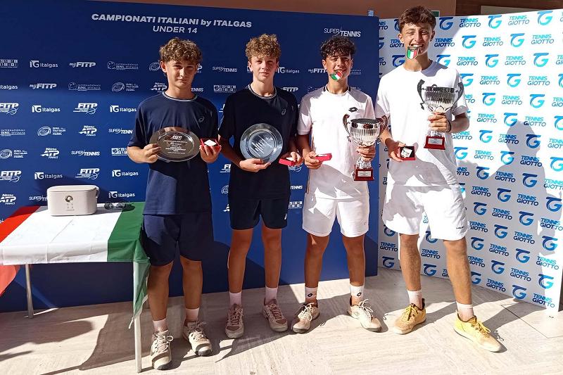 Giovanni Di Leva è campione italiano under 14 al Ct Giotto Arezzo