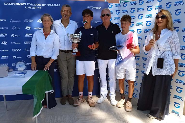 Premiazione campionati italiani U.14 Trofeo Federico Luzzi