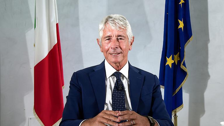 Il Ministro per lo Sport e i Giovani, Andrea Abodi