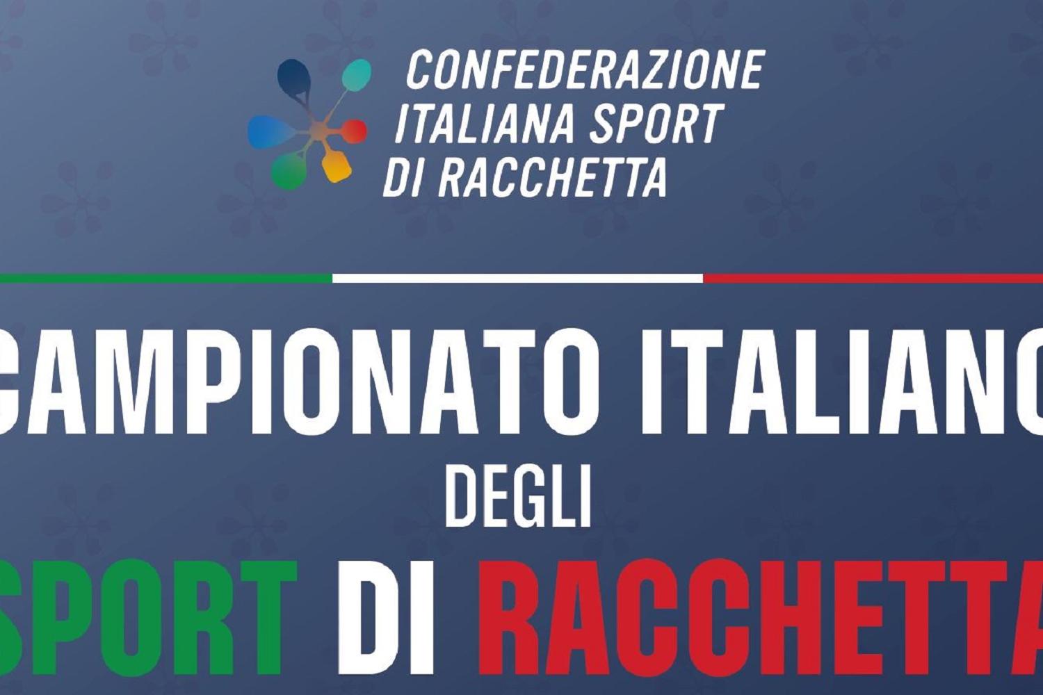 Come iscriversi al il primo Campionato Italiano degli Sport di Racchetta
