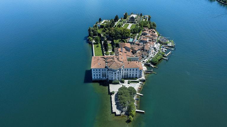 Isola Bella vista dall'alto