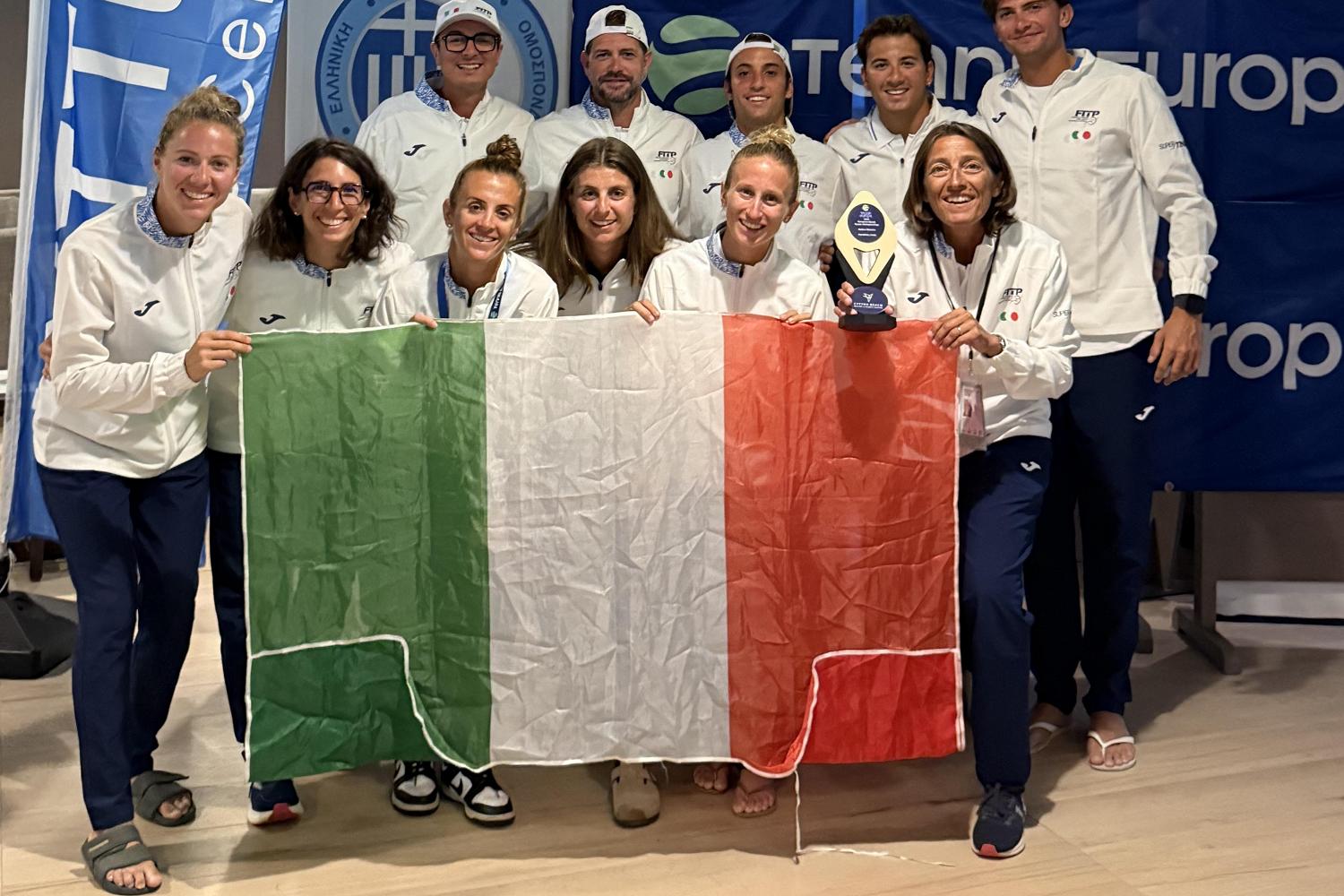 Europei beach tennis, en plein di ori per l'Italia