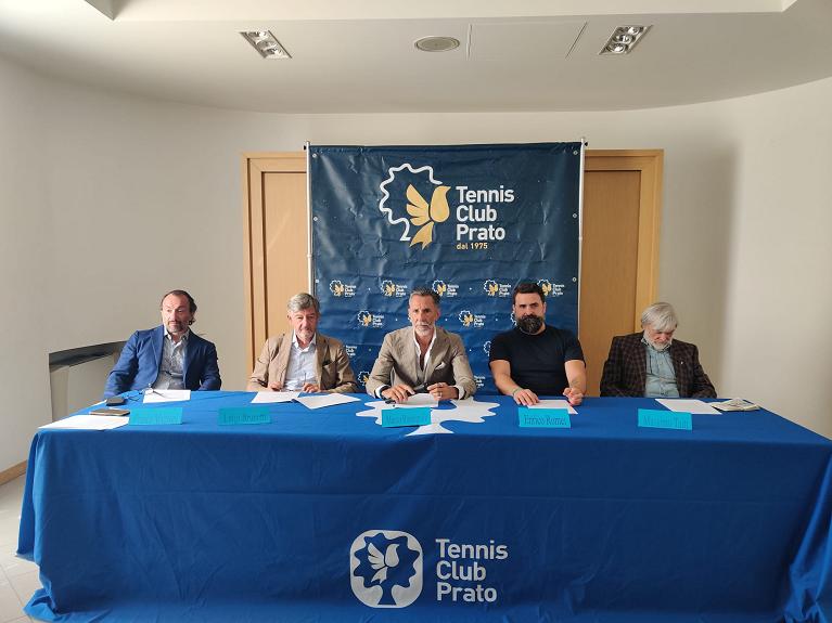presentazione delle squadre toscane di serie A al Tc Prato