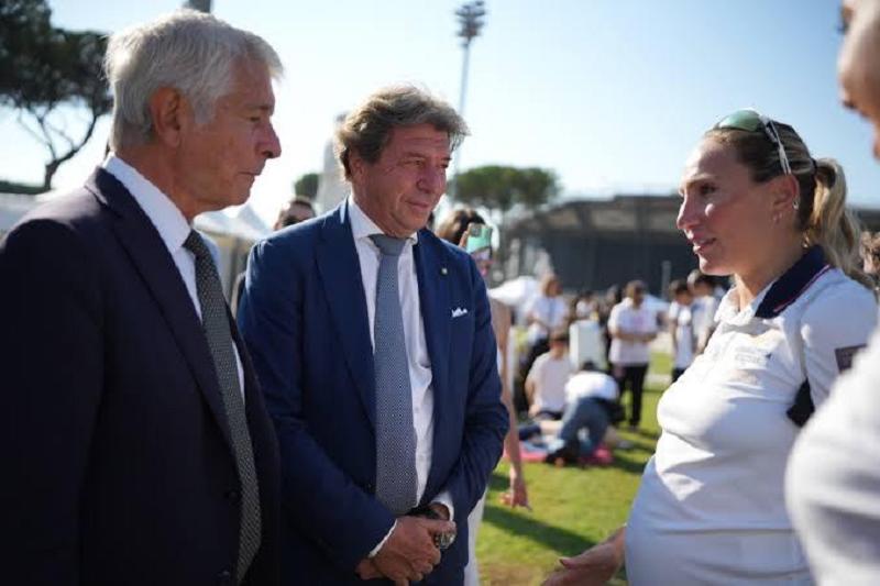 Tennis and Friends torna al Foro Italico, il ministro Abodi: ''Educhiamo al volersi bene''