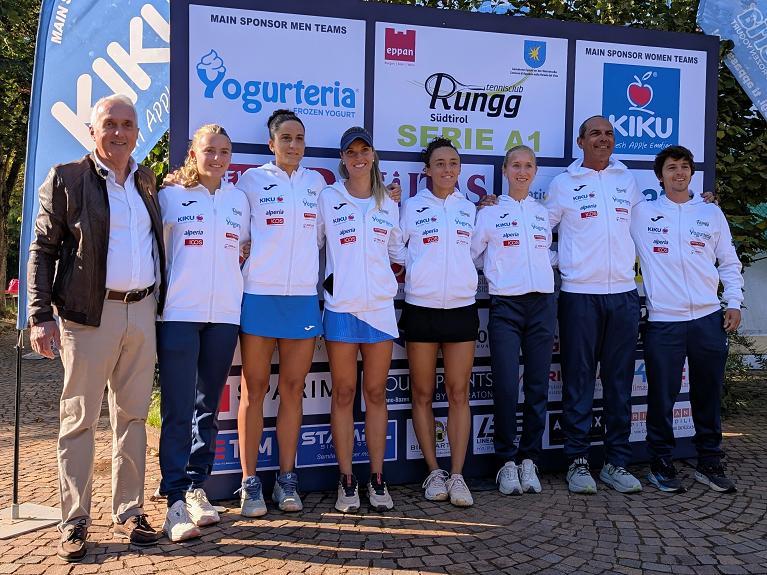 Campionato Serie A1 femminile 2026: la squadra del TC Rungg