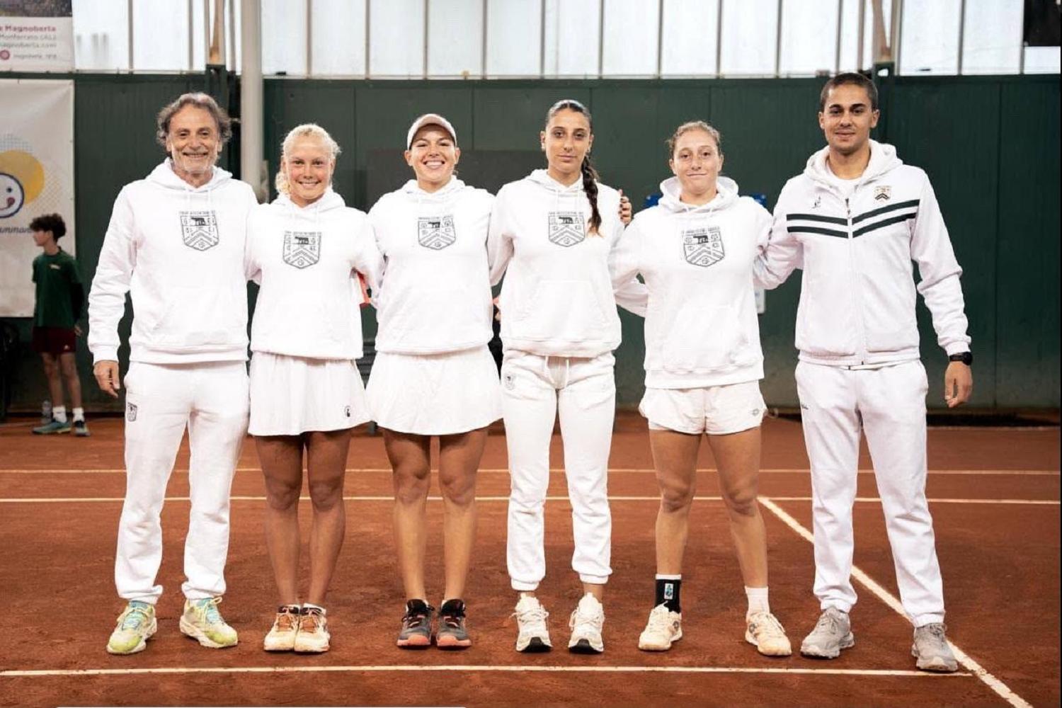 A1 femminile, risultati 4ª giornata: TC Parioli batte TC Rungg, totale equilibrio nel Girone 2
